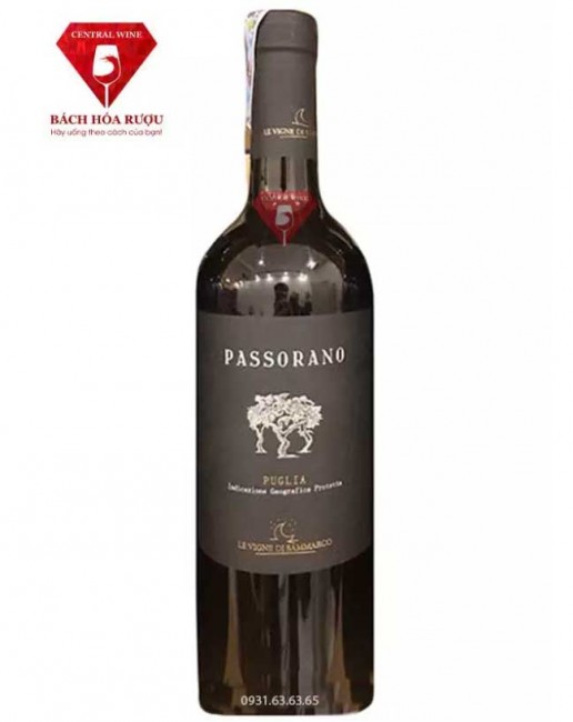 Rượu vang Le vigne di Sammarco Passorano Rosso Puglia