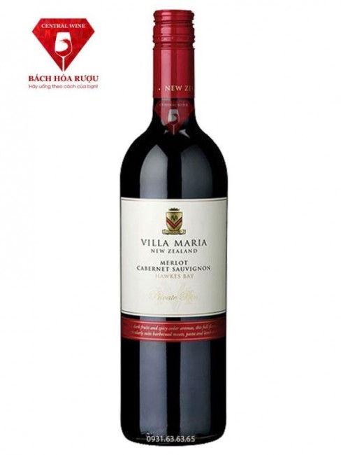 Rượu vang Villa Maria Private Bin Cabernet Merlot