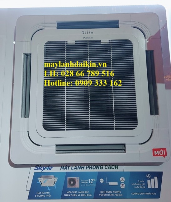 Sản phẩm trang trí nội thất tinh tế - Điều hòa cassette Daikin