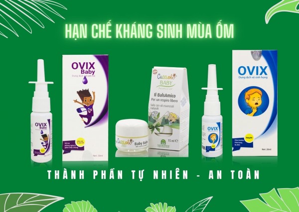 sản phẩm tự nhiên tăng đề kháng cho trẻ giạ chế kháng sinh mùa ốm