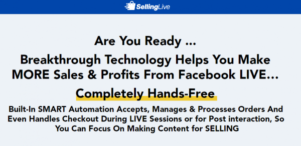 SellingLive OTO - 1st to 3rd All 3 OTOs Details Here + 88VIP 3,000 Bonuses