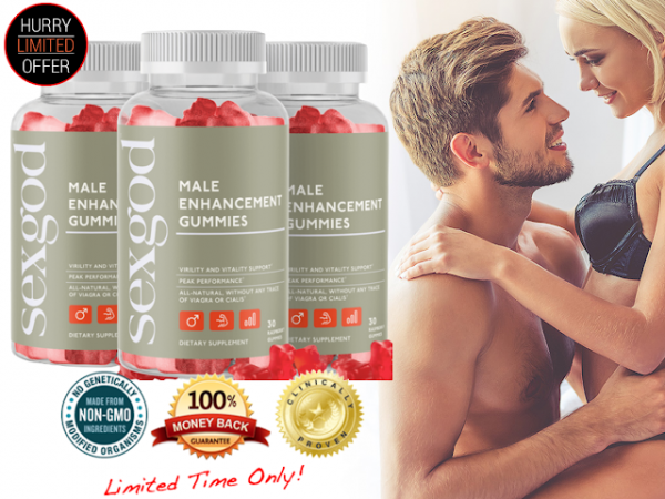 Sexgod Male Enhancement Gummies Reviews (2023) – Are These Pills Safe to Use?