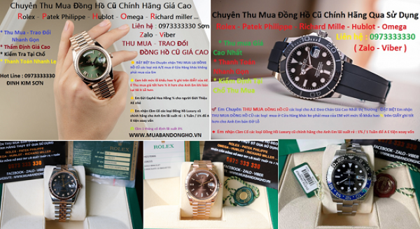 Shop - địa điểm thu mua đồng hồ cũ rolex - patek philippe - hublot - omega ...