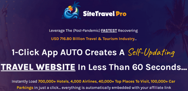 SiteTravelPro OTO All 5 OTOs Links + Bonuses Site Travel Pro>>>