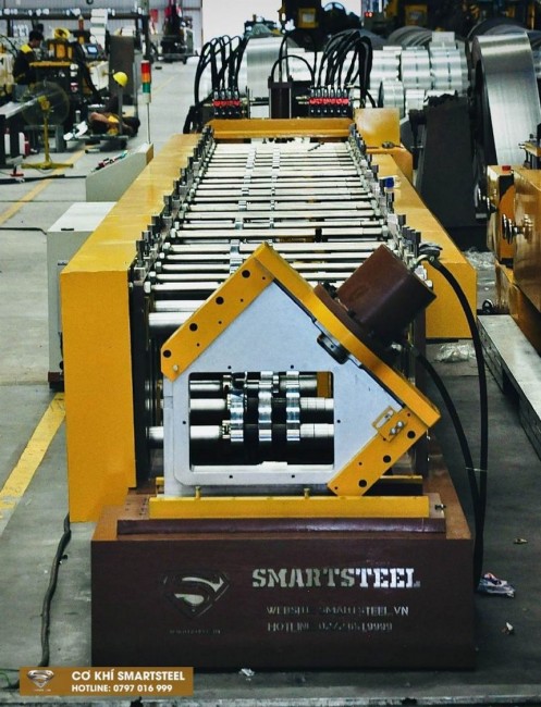 SmartSteel chuyên sản xuất máy cán tôn xà gồ chất lượng tại Long An
