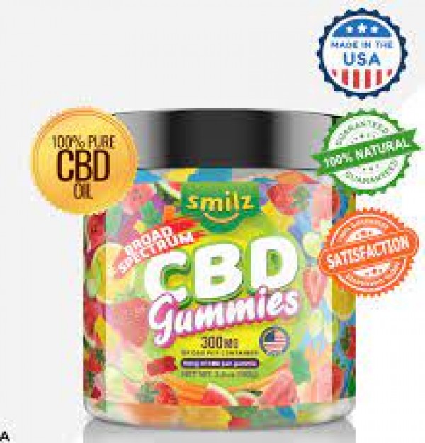 Smilz CBD Gummies – Helps in quit smoking, Stress Relief, Tasty & fruit-flavored