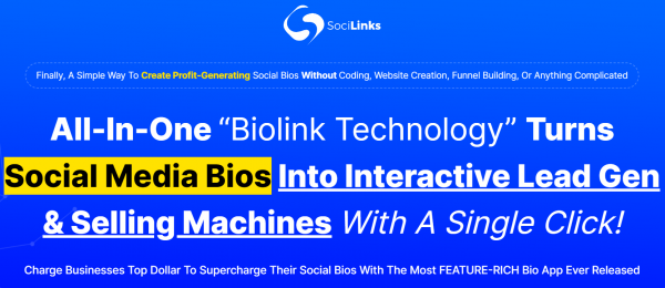 SociLINKS OTO 1 to 9 OTOs Links Here + VIP 3,000 Bonuses Review