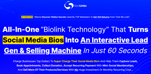 SociLINKS Review - 88VIP 3,000 Bonuses $1,732,034 + OTO 1,2,3,4,5,6,7,8,9 Link Here