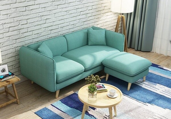 Sofa nhỏ gọn phì hợp với những ngôi nhà không gian hẹp
