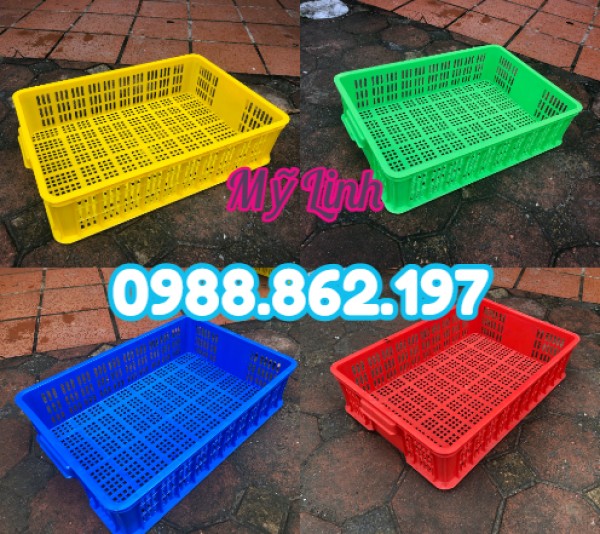 Sóng nhựa rỗng HS008, sọt nhựa HS008