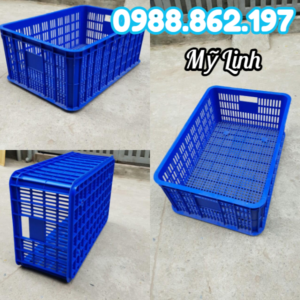 Sóng nhựa rỗng HS014, sọt nhựa HS014