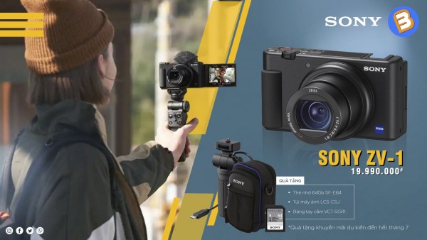 Sony ZV-1 và những điểm đặc biệt dành để quay Video