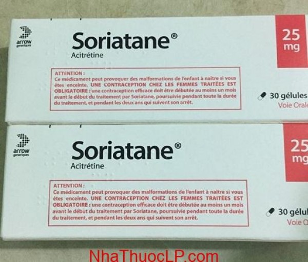 Soriatane 25 mg điều trị vảy nến mua ở đâu?