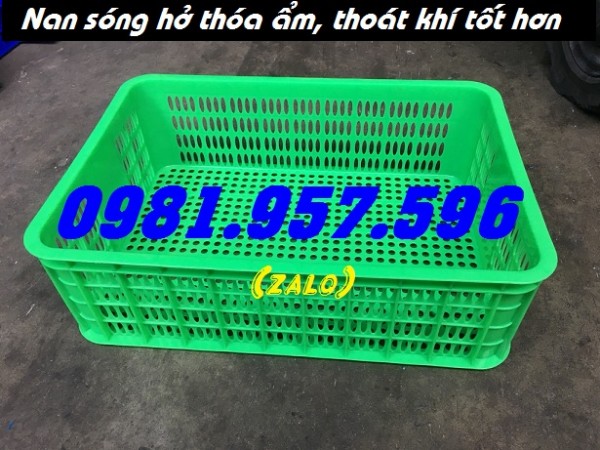 Sọt nhựa dựng bánh kẹo, sọt nhựa đựng rau củ, sọt nhựa Hs009