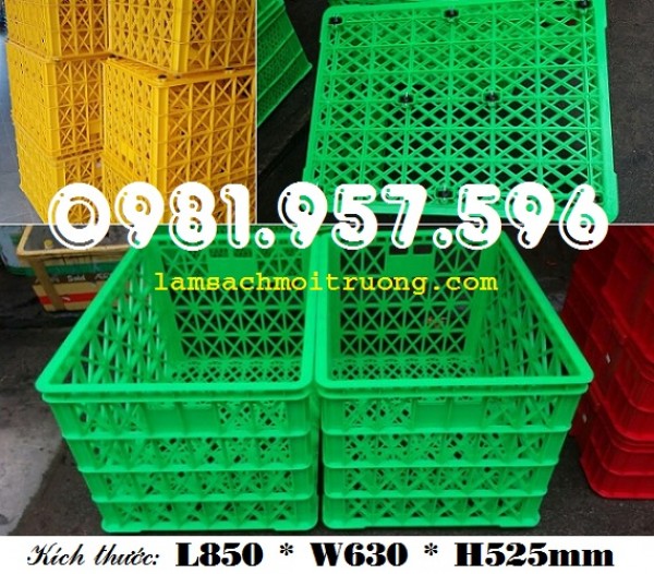Sọt nhựa nan chéo, sọt nhựa bánh xe đẩy hàng, rổ nhựa công nghiệp
