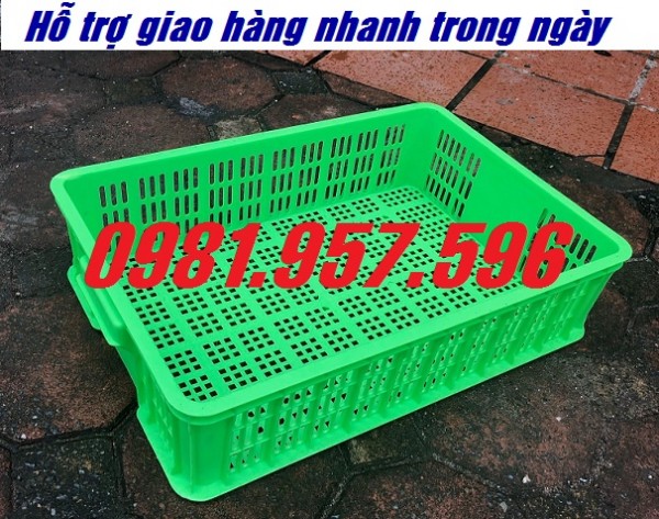 Sọt nhựa nguyên sinh, sọt nhựa 1T5, sọt nhựa Hs008