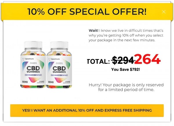 Spectrum CBD Gummies (Doctors Recommended) Alleviates Anxiety & Depression!