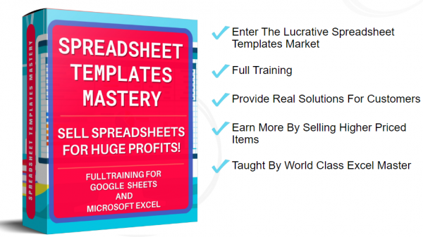 Spreadsheet Templates Mastery OTO 2023: Full 2 OTO Details + 3,000 Bonuses + Demo