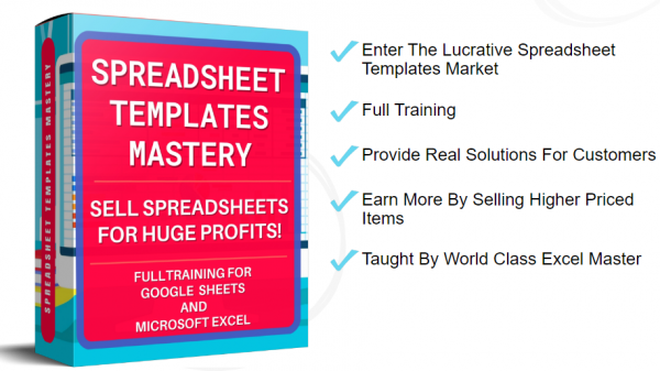 Spreadsheet Templates Mastery OTO Upsell - New 2023 Full OTO: Scam or Worth it? Know Before Buying