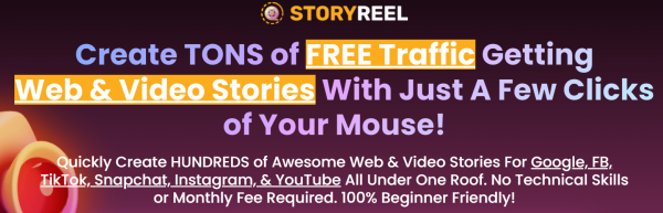 StoryReel OTO 1 to 7 OTOs Links Here + VIP 1,800 Bonuses Upsell