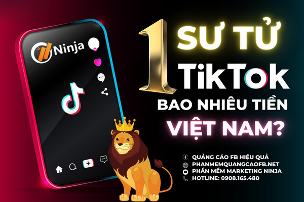 Sự thật 1 con sư tử trên tiktok bao nhiêu tiền Việt Nam?
