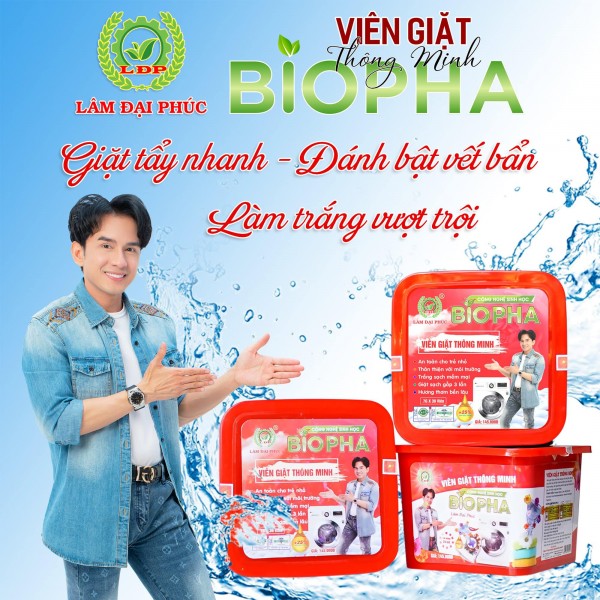 SỰ TIỆN LỢI ĐẾN TỪ VIÊN GIẶT THÔNG MINH LÂM ĐẠI PHÚC