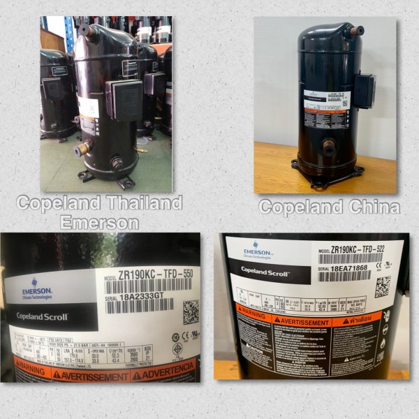 sửa chữa Block copeland 15hp ZR190KC-TFD-550