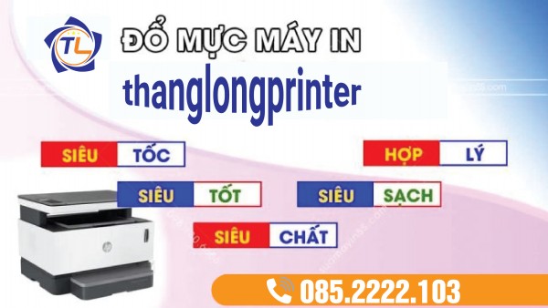 Sửa máy in tại nhà Đống Đa và đổ mực máy in siêu nét tại Đống Đa