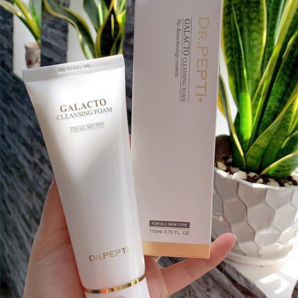 Sữa rửa mặt tạo bọt Dr.Pepti galacto cleansing foam sạch sâu cho da mềm mịn