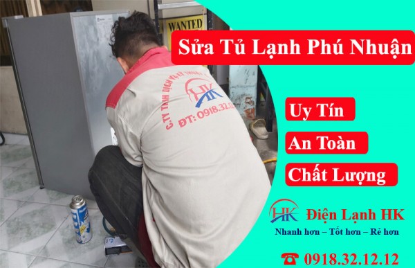 Sửa Tủ Lạnh Quận Phú Nhuận Giá Rẻ Thợ Giỏi Phục Vụ Nhanh