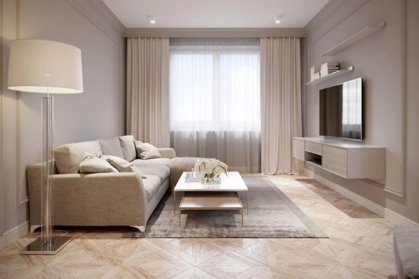 Sức hút lớn từ nội thất màu be trầm tính