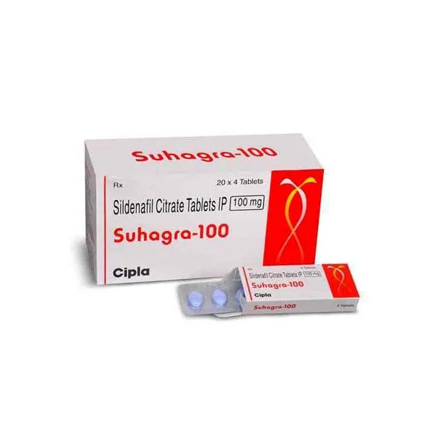 Suhagra 100 Mg : High Dosges of Sildenafil 100mg | Price | Reviews | Uses