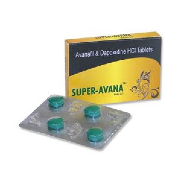 Super Avana Viên nén - Avanafil 100 mg/Dapoxetine 60 mg