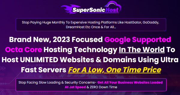 SuperSonicHost OTO - 1st to 9th All 9 OTOs Details Here + 88VIP 2,000 Bonuses