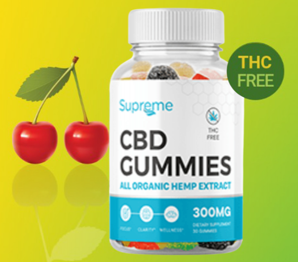 Supreme CBD Gummies 300mg - Support Your Health With CBD!