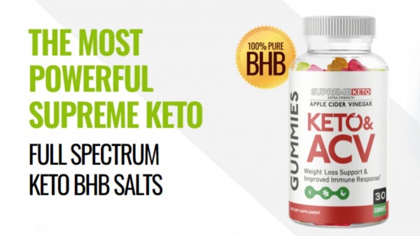 Supreme Keto  ACV Gummies - Genuine Fixings and Unsafe Secondary effects