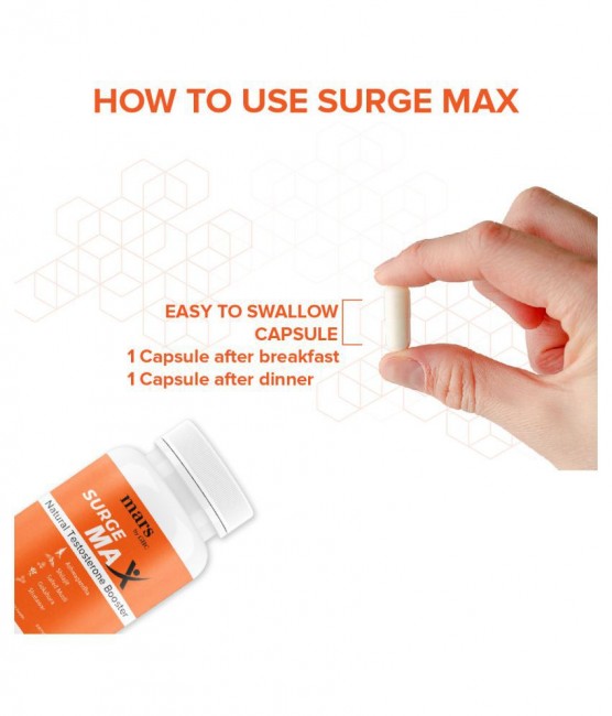 Surge Max Testosterone Booster | How to use Surge Max Testosterone Booster Pills?