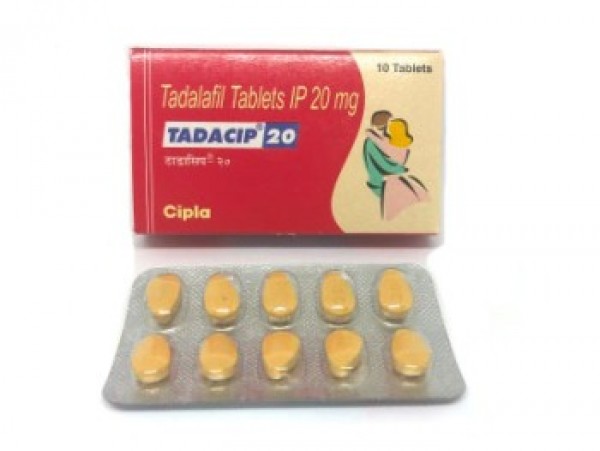 Tadacip 20 mg Viên nén - Cipla Tadalafil
