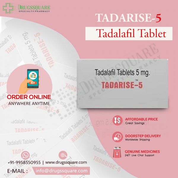 Tadarise 5mg Giá trực tuyến