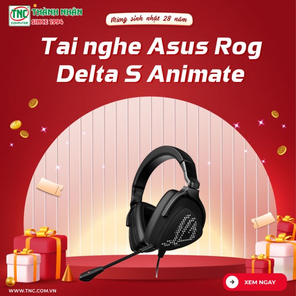 Tai nghe Asus Rog Delta S Animate