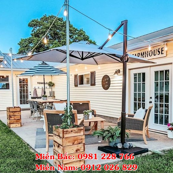 Tại sao bạn nên sử dụng ô cafe lệch tâm?