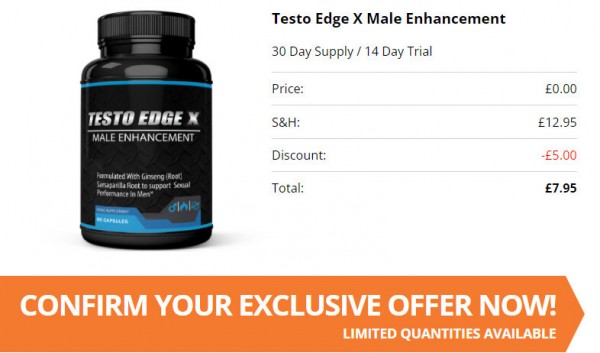 Testo Edge X Male Enhancement -  (ACTIVE 2022) 8 TRUE FACTS ABOUT Testo Edge X Male Enhancement?