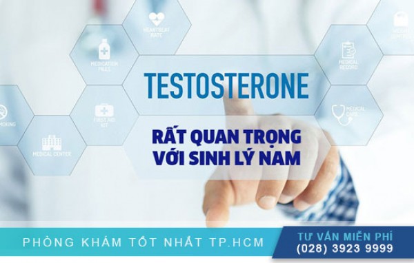 Testosterone quan trọng đối với nam giới 