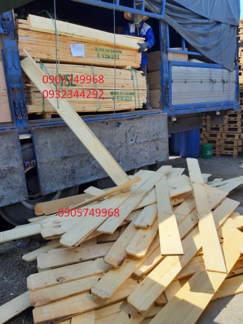 Thanh gỗ pallet , giường pallet giá siêu rẻ 0905681595  