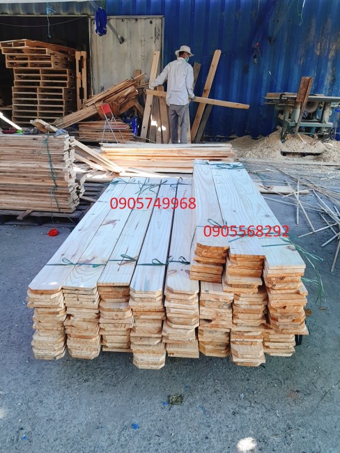 Thanh gỗ thông nhập khẩu, gỗ thông pallet xả kho giá rẻ 0905749968