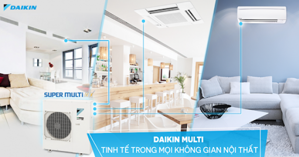 Thanh Hải Châu báo giá máy lạnh điều hòa multi Daikin siêu rẻ