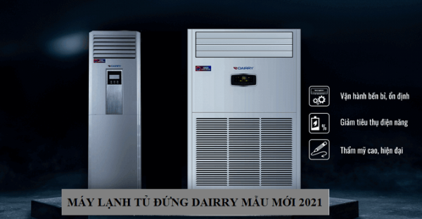 Thanh Hải Châu báo giá máy lạnh điều hòa tủ đứng Dairry mẫu mới 2021