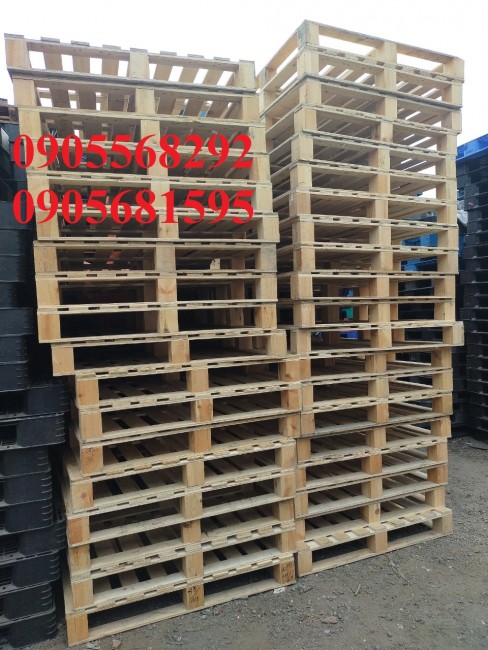 Thanh lý pallet gỗ ép Kt 1400x1100mm - kệ kê hàng giá rẻ 0905681595