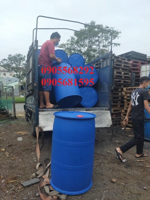 Thanh lý thùng phuy cột bè giá rẻ tại Đà Nẵng Quảng Nam Quảng Ngãi Bình Định 0905681595