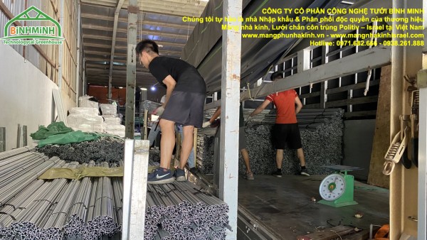 thanh nẹp cài màng nhà kính, thanh nẹp C và  zíc zắc lò xo